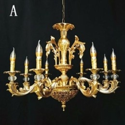 Lampadario di cristallo moderno per soffitto, stile europeo, 8/12/18 luci