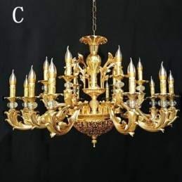 Lampadario di cristallo moderno per soffitto, stile europeo, 8/12/18 luci