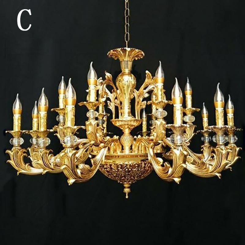 Lampadario di cristallo moderno per soffitto, stile europeo, 8/12/18 luci