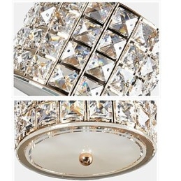 Lampada a sospensione in cristallo a 3 luci Droplight