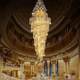 Lampadario a sospensione in cristallo stile impero europeo