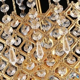 Lampadario a sospensione in cristallo moderno ed elegante