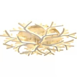 Plafoniera LED moderna a filo con corna di cervo