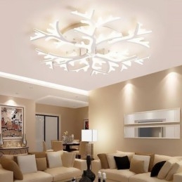 Plafoniera LED moderna a filo con corna di cervo
