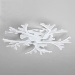 Plafoniera LED moderna a filo con corna di cervo