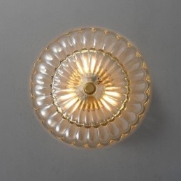 Plafoniera a filo Lotus moderna 3 luci E26/E27 30×15 cm
