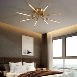 Plafoniera LED a soffitto a filo design moderno semplice 8/10/12 luci