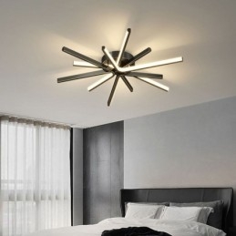 Plafoniera LED da soffitto a filo minimalista a fuochi d'artificio