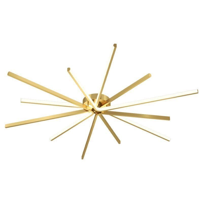 Plafoniera LED da soffitto a filo minimalista a fuochi d'artificio