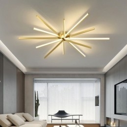 Plafoniera LED da soffitto a filo minimalista a fuochi d'artificio