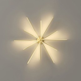 Plafoniera LED da soffitto a filo minimalista a fuochi d'artificio