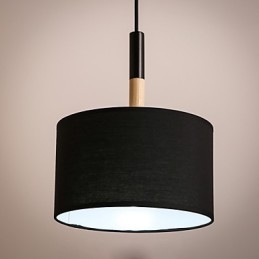 Lampadario a sospensione mini moderno contemporaneo in metallo nero