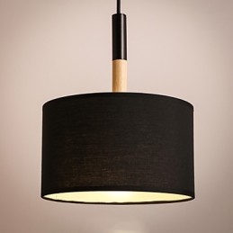 Lampadario a sospensione mini moderno contemporaneo in metallo nero