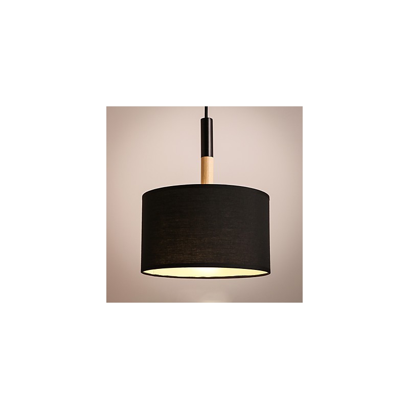 Lampadario a sospensione mini moderno contemporaneo in metallo nero