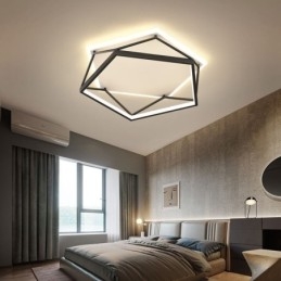 Plafoniera tridimensionale a filo LED 55 cm