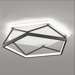 Plafoniera tridimensionale a filo LED 55 cm
