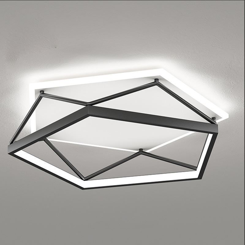 Plafoniera tridimensionale a filo LED 55 cm