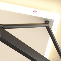 Plafoniera tridimensionale a filo LED 55 cm