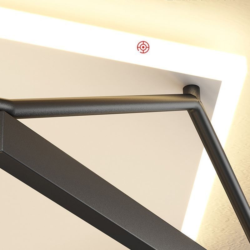 Plafoniera tridimensionale a filo LED 55 cm