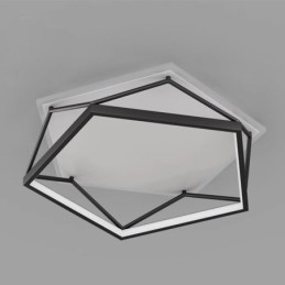 Plafoniera tridimensionale a filo LED 55 cm