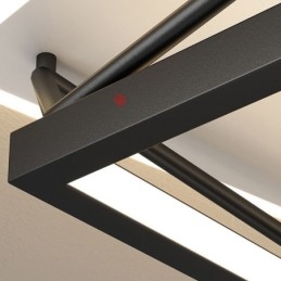 Plafoniera tridimensionale a filo LED 55 cm