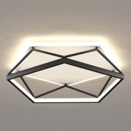 Plafoniera tridimensionale a filo LED 55 cm