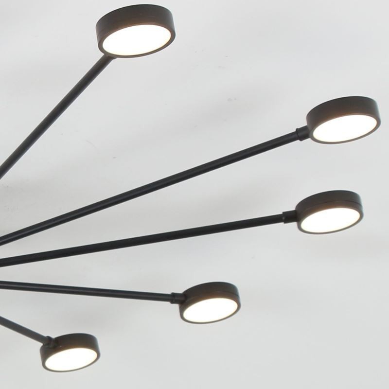 Plafoniera LED da soffitto moderna minimalista a filo in acrilico L122 x A46 cm