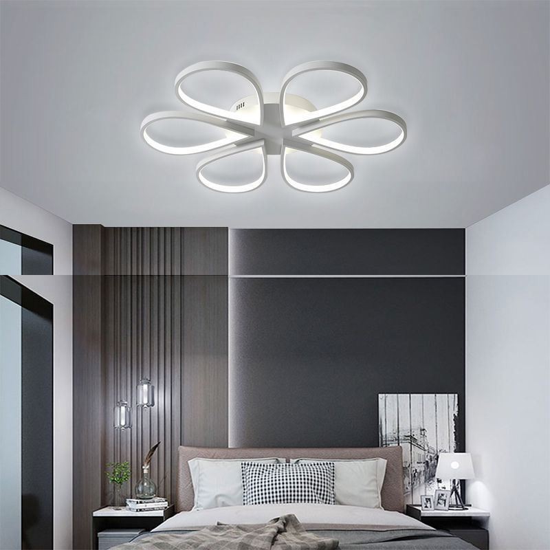 Plafoniera LED a filo Clover minimalista 60W 60×60×6 cm