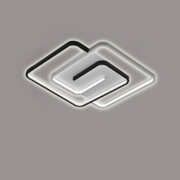 Plafoniera LED quadrata da incasso con diffusore in acrilico 45W 48 x 48 x 6 cm
