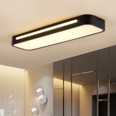 Plafoniera LED moderna in acrilico da montaggio a filo 15W 1275 lm