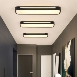 Plafoniera LED moderna in acrilico da montaggio a filo 15W 1275 lm