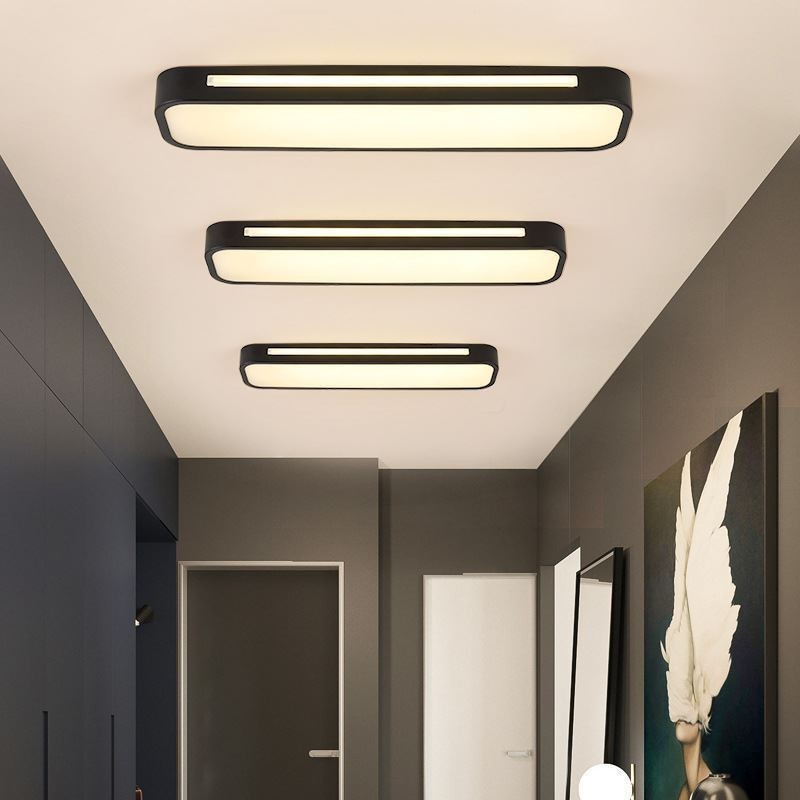 Plafoniera LED moderna in acrilico da montaggio a filo 15W 1275 lm