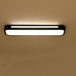 Plafoniera LED moderna in acrilico da montaggio a filo 15W 1275 lm