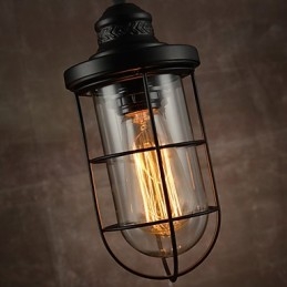 Lampadario a sospensione mini moderno contemporaneo in metallo