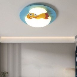 Plafoniera LED moderna a filo con cartoni animati 45 x 10 cm