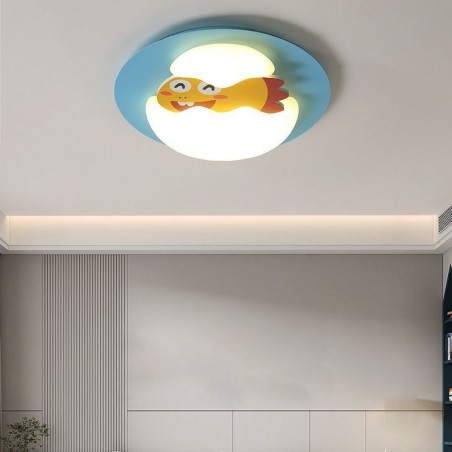 Plafoniera LED moderna a filo con cartoni animati 45 x 10 cm