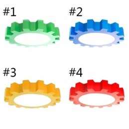 Plafoniera LED a filo cartone animato per camera da letto e cameretta 60 cm/80 cm