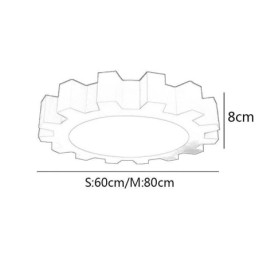 Plafoniera LED a filo cartone animato per camera da letto e cameretta 60 cm/80 cm