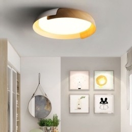 Plafoniera LED rotonda in acrilico, moderna, da soffitto