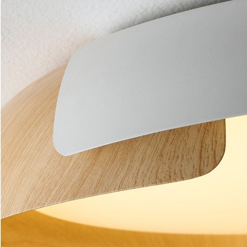 Plafoniera LED rotonda in acrilico, moderna, da soffitto