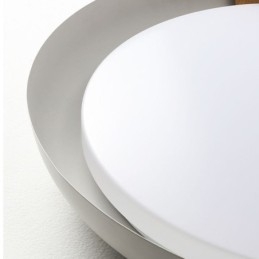 Plafoniera LED rotonda in acrilico, moderna, da soffitto