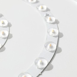 Plafoniera LED rotonda in acrilico, moderna, da soffitto