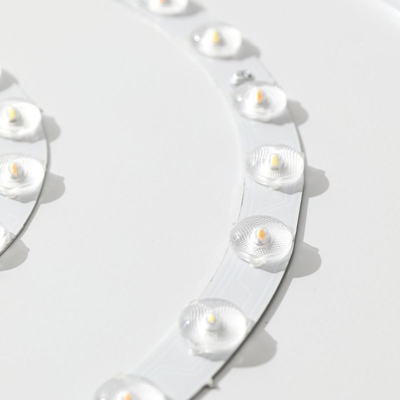 Plafoniera LED rotonda in acrilico, moderna, da soffitto
