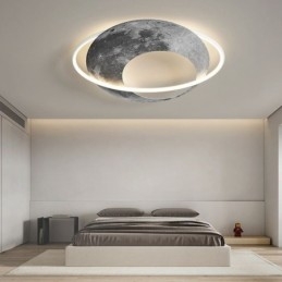 Plafoniera a filo LED Moon stile nordico
