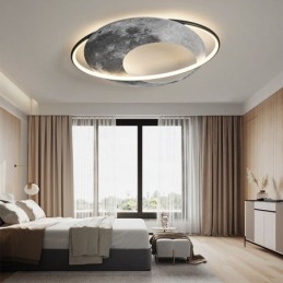Plafoniera a filo LED Moon stile nordico