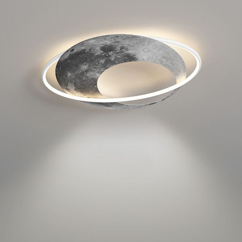 Plafoniera a filo LED Moon stile nordico