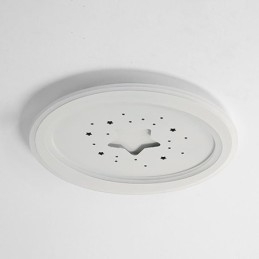 Plafoniera a stella a filo LED stile nordico 40x4 cm / 50x4 cm