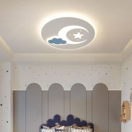 Plafoniera LED Simplicity Moon & Star da soffitto