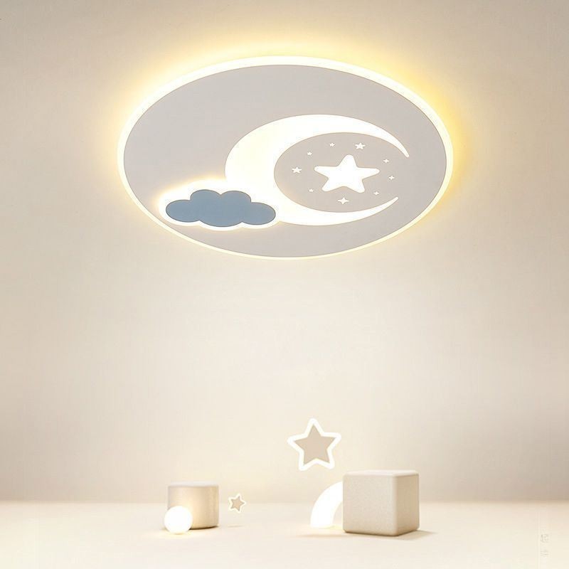 Plafoniera LED Simplicity Moon & Star da soffitto