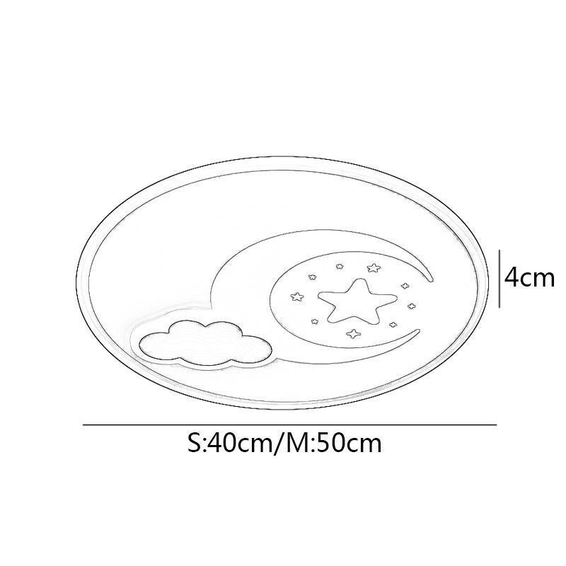 Plafoniera LED Simplicity Moon & Star da soffitto